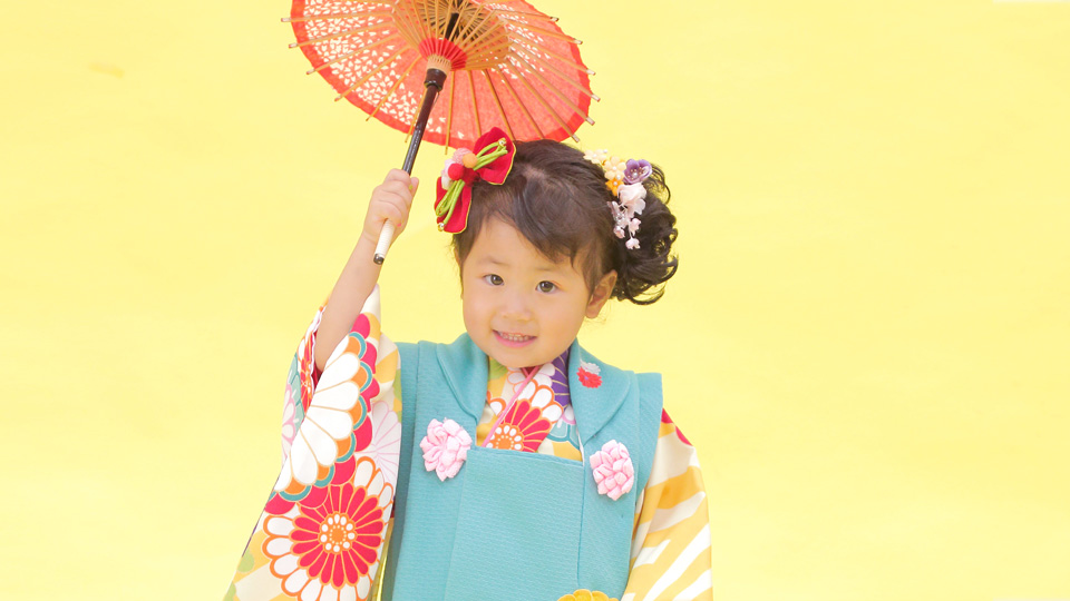 七五三スタジオ撮影